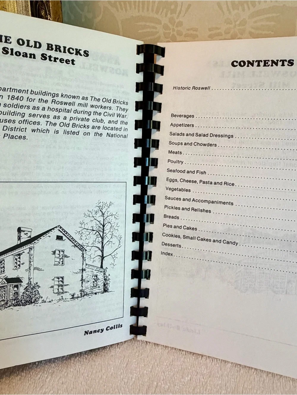 The Historic Roswell Cook Book – Roswell Historical Society Georgia – 1995